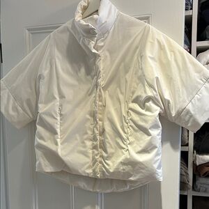 Women's White Puffer Jacket